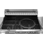 GRILL GAZOWY 4+1 STAL NIERDZEWNA 14.2KW, SZYBA