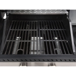 GRILL GAZOWY 2W1 GAZ+WĘGIEL, STAL NIERDZEWNA 8.2KW