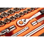 ZESTAW KLUCZY NASADOWYCH 1/2'' 33SZT