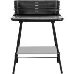 GRILL WĘGLOWY Z PÓŁKĄ PRZEDNIĄ 54*35CM