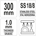 SZCZYPCE UNIWERSALNE 300MM