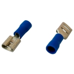 KOŃCÓWKA NASUWKA IZOLOWANA 1.5-2.5MM 0.8-6.35 10 SZTUK