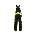 SPODNIE CXS OGRODNICZKI SIRIUS BRIGHTON CZARNO-ŻÓŁTE ROZM.50