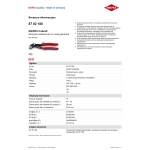 SZCZYPCE DO RUR COBRA 250MM