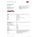 SZCZYPCE DO RUR COBRA NASTAWNE 250MM