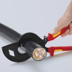NOŻYCE DO KABLI TRÓJSTOPNIOWY MECHANIZM ZAPADKOWY 320MM