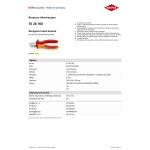 SZCZYPCE TNĄCE BOCZNE IZOLOWANE 160MM