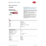 SZCZYPCE DO PRAC ELEKTROINSTALACYJNYCH 200MM