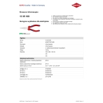 SZCZYPCE WYDŁUŻONE DLA ELEKTRYKÓW 160MM
