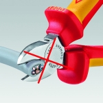 SZCZYPCE TNĄCE BOCZNE IZOLOWANE 160MM