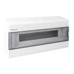 ROZDZIELNICA MODUŁOWA 1X18 NATYNKOWA IP40 SRN-18 1.5
