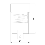 OPRAWKA CERAMICZNA Z UCHWYTEM E27