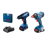 ZESTAW 18 V KLUCZ GDX 180-LI+ WKRĘTARKA GSR180-LI 2*2.0AH
