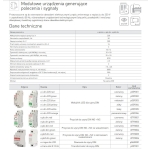 LAMPKA SYGNALIZACYJNA NA SZYNĘ DIN E.I.DIN.220 BIAŁA