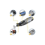 NARZĘDZIE WIELOFUNKCYJNE DREMEL 8220-1/5 KIT 12V 2.0AH LI