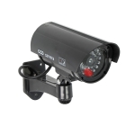 ATRAPA KAMERY MONITORUJĄCEJ CCTV BATERYJNA CZARNA
