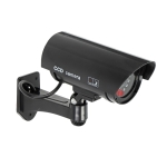 ATRAPA KAMERY MONITORUJĄCEJ CCTV BATERYJNA CZARNA