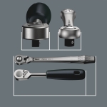 GRZECHOTKA ZYKLOP METAL SWITCH, 1/4'', ZMIANA KIERUNKU PRACY