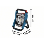 LAMPA WARSZTATOWA GLI 18V-2200 C PRO