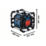 RADIO AKUMULATOROWE GPB 18V-5 SC DAB+  0*AH