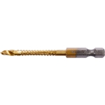WIERTŁO FREZ DO METALU 4.0MM HSS-TIN HEX