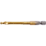 WIERTŁO FREZ DO METALU 5.0MM HSS-TIN HEX