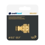 PRZYŁĄCZE UNIWESALNEZ GWINTEM WEWNĘTRZNYM 1/2''-3/4'' BRASS