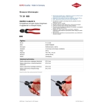 KOMPAKTOWE SZCZYPCE TNĄCE PRZEGUBOWE COBOLT 160MM