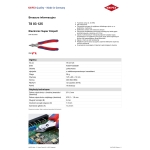 SZCZYPCE DO CIĘCIA 125MM ELECTRONIC SUPER KNIPS