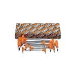 KOMPLET KLUCZY TRZPIENIOWO-KĄTOWYCH TORX 6SZT.10-40MM