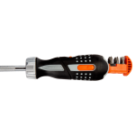 WKRĘTAK PISTOLETOWY Z GRZECHOTKĄ Z BITAMI 260MM