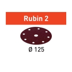 KRĄŻKI ŚCIERNE RUBIN2 STF D125/8 P60 RU2/10