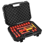 ZESTAW KLUCZY NASADOWYCH 1/2'', 1000V,  19 SZTUK