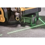 LASER LINIOWY 3-PŁASZCZYZNOWY 12/18V  ZIELONA WIĄZKA XR 0*AH