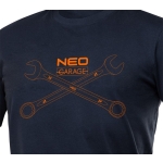 T-SHIRT NEO GARAGE, 100% BAWEŁNA, ROZMIAR XXL