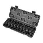 ZESTAW UDAROWYCH KLUCZY TRZPIENIOWYCH 1/2'' TORX 9 SZT