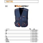 KAMIZELKA ROBOCZA EASY Z KIESZENIAMI GRANATOWA 7877E XL