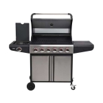 GRILL GAZOWY 6+1 STAL NIERDZEWNA 18,2KW