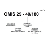 POMPA OBIEGOWA C.O. OMIS 32-60/180