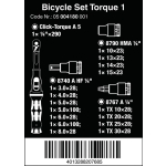 ZESTAW NARZĘDZI BICYCLE SET TORQUE 1, 2,5-25 NM, 16 CZĘŚĆ