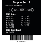 ZESTAW KLUCZY PŁASKO-OCZKOWYCH BICYCLE SET 12SZT.