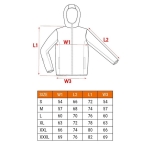 KURTKA 3W1, MEMBRANA 10000 PREMIUM, ROZMIAR XXXL