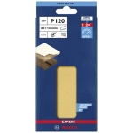 ARKUSZE ŚCIERNE EXPERT EXC470 80*133MM P120 10PC