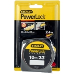 MIARA POWERLOCK CHROM OBUDOWA PLASTIKOWA CALOWA 10M/33 *25MM