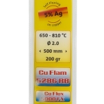 LUT TWARDY CU FLAM RB 5286 CUP 5% AG - 500*2MM 200G