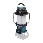 ODBIORNIK RADIOWY Z LAMPĄ I LATARKĄ 18V FM BLUETOOTH USB