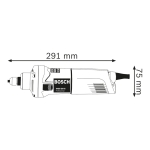 SZLIFIERKA PROSTA GGS 28 C 600W