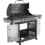 GRILL GAZOWY 6+1 STAL NIERDZEWNA 20.2KW