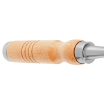 ZESTAW DŁUT 4SZT. (6,12,18,24MM), DREWNIANY UCHWYT