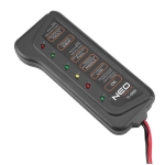 TESTER AKUMULATORÓW I ŁADOWANIA 12V LED